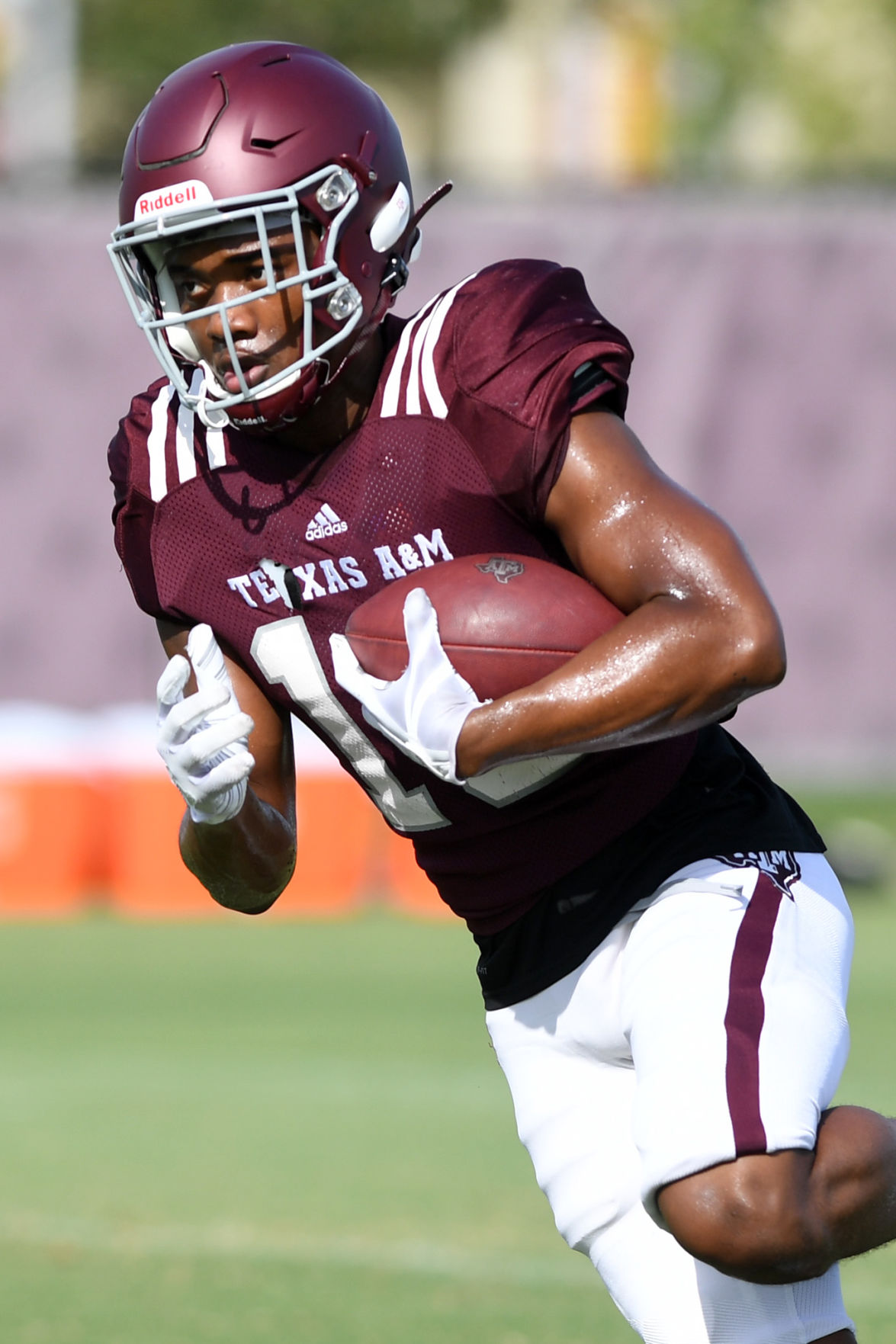 Aggie football practice